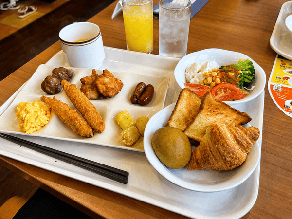 バイキング盛り付け