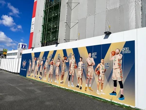琉球ゴールデンキングス選手たち