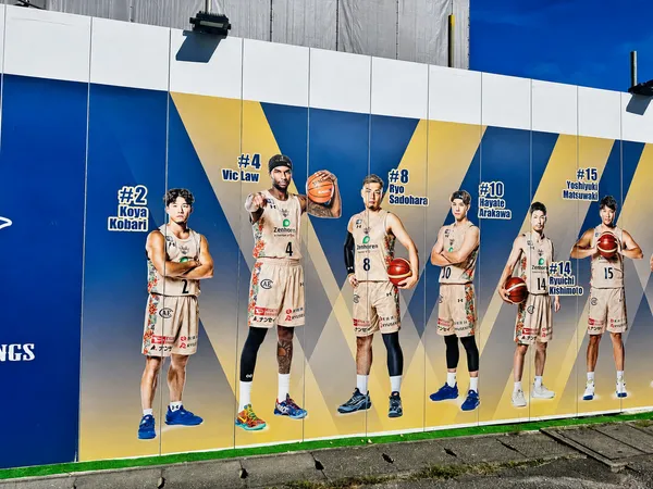 琉球ゴールデンキングス選手たち
