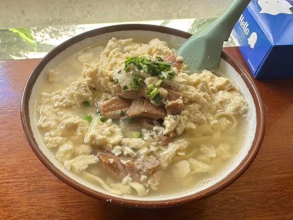 再訪時に食べたなかむら屋 浦添店のゆし豆腐そば