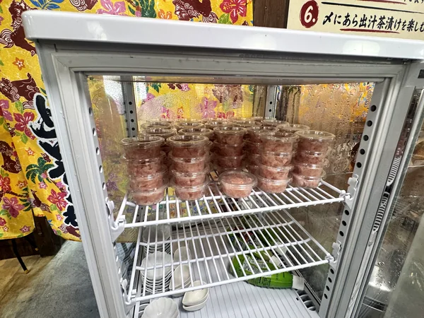 魚太郎くんの食べ放題用ねぎとろ