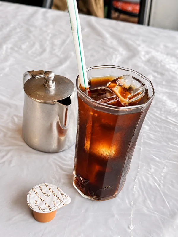 コザドライブイン_アイスコーヒー